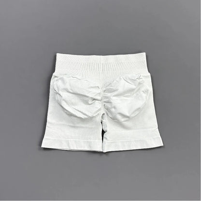 HISTELLO Impact Shorts 4.5" Women Fitness Sports Biker Shorts Low Waist Gym Short Workout Scrunch Butt Yoga Seamless Leggings